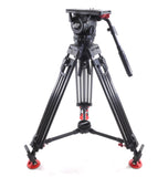 Sachtler VIDEO 18 S2 Fluid Head Tripod Carbon Fiber with Mid-Level Spreader 18S2