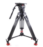 Sachtler VIDEO 18 S2 Fluid Head Tripod Carbon Fiber with Mid-Level Spreader 18S2