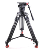 Sachtler VIDEO 20 S1 Fluid Head HD Heavy Duty Carbon Fiber Tripod 20S1