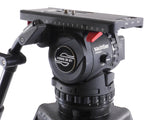 Sachtler VIDEO 20 S1 Fluid Head HD Heavy Duty Carbon Fiber Tripod 20S1